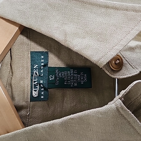 Ralph Lauren Linen Blouse - Picture 2 of 6